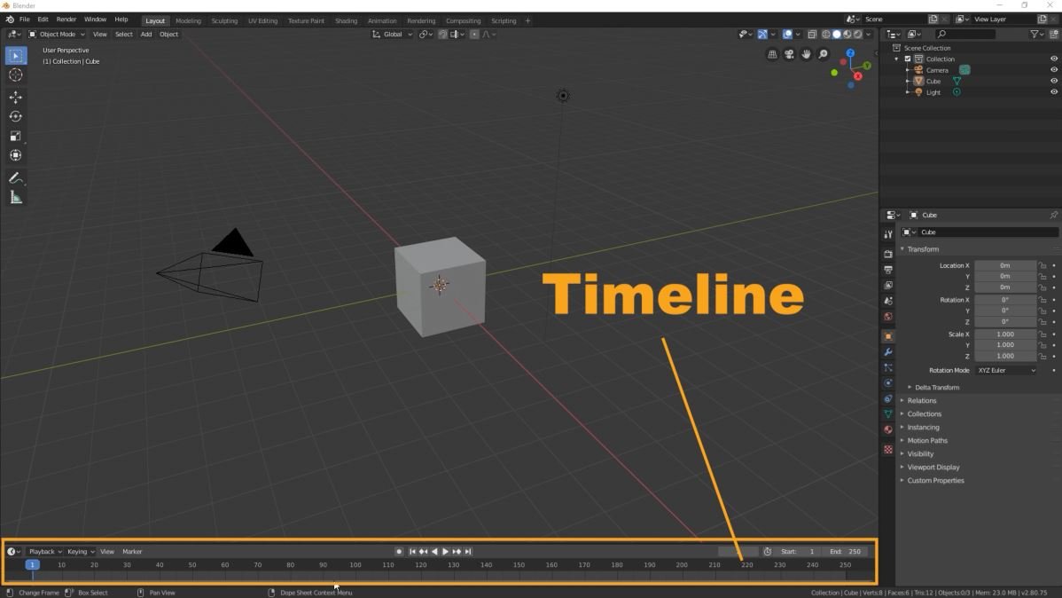 Blender Default Layout Overview and Regions A Comprehensive Guide